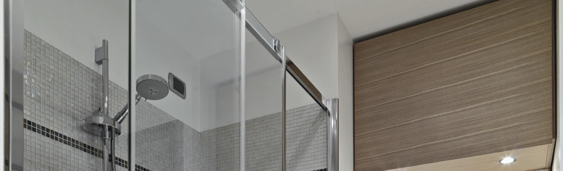 Frosted Glass Shower Doors in Glenview, IL